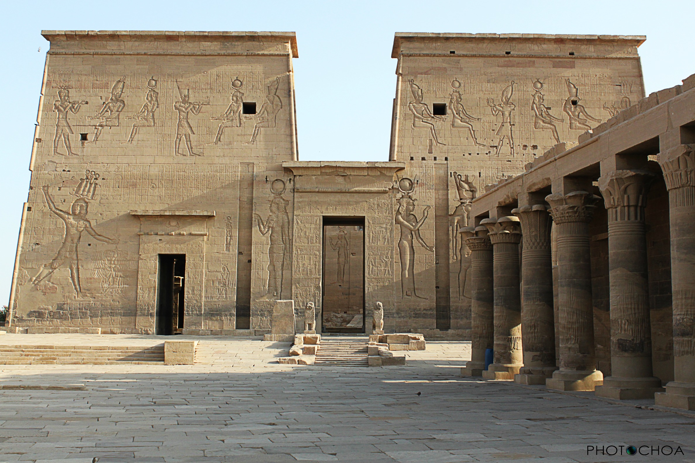 Templo de Philae dedicado a la diosa Isis